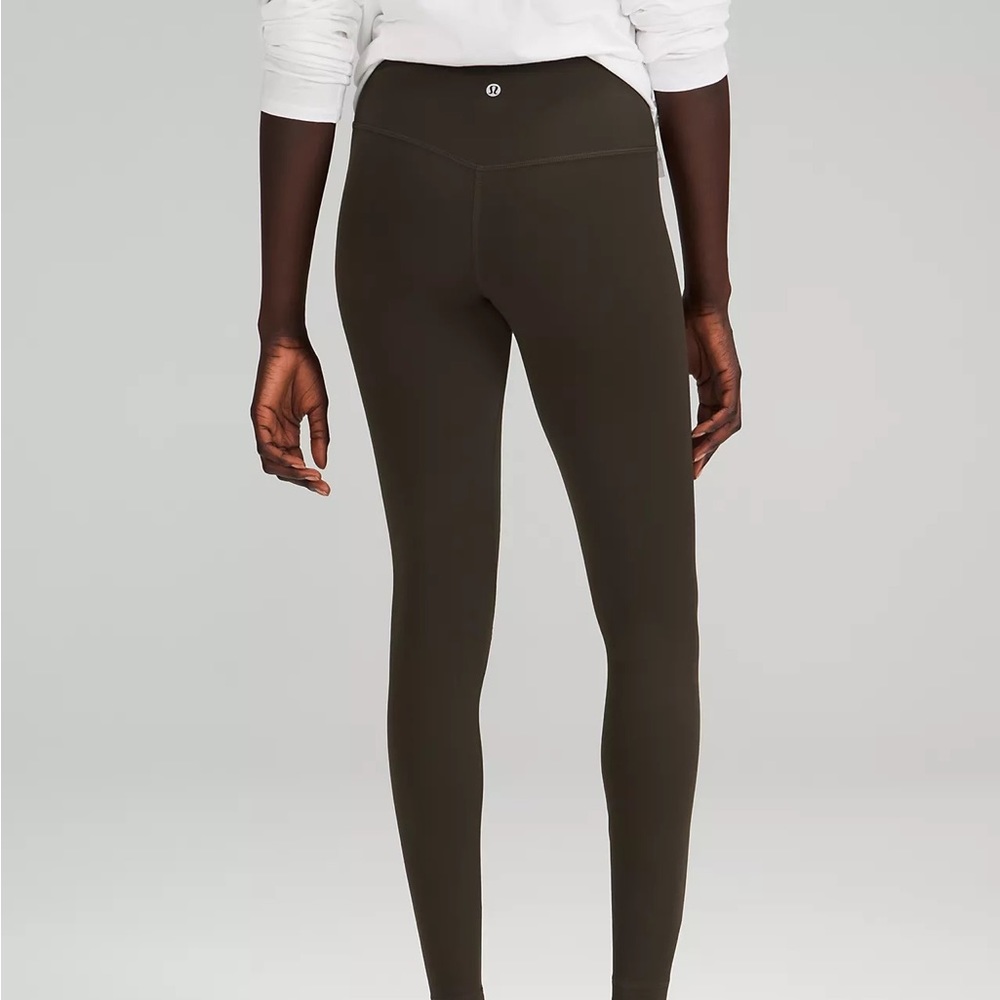 lululemon Align™ High-Rise Pant 28" Dark Olive Green 🫒